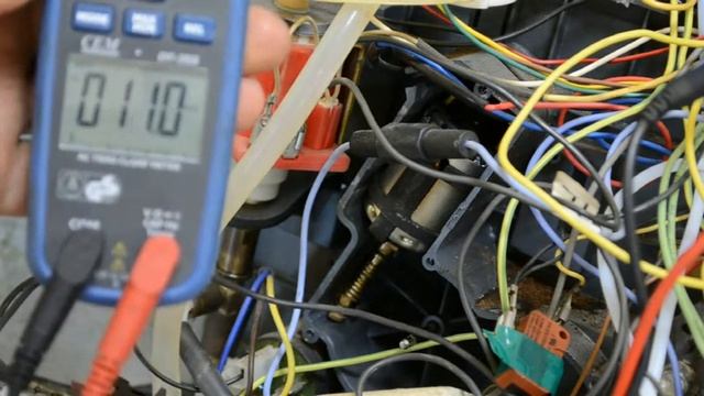 Кофемашина Saeco Cafe Nova, не вращается рабочий блок  и не нагревается  бойлер, 2ч