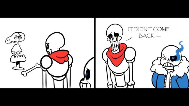 Sans and Papyrus - Bonemarang (Undertale Comic) смотреть онлайн