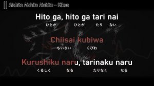 [Karaoke] Aishite Aishite Aishite - Kikuo