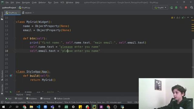 Kivy #5| Object Properties смотреть онлайн