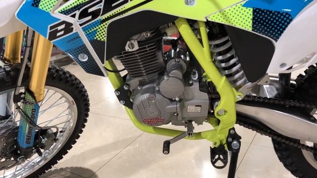 Мотоцикл кроссовый BSE J1-250E 2118 Crazy Lemon
