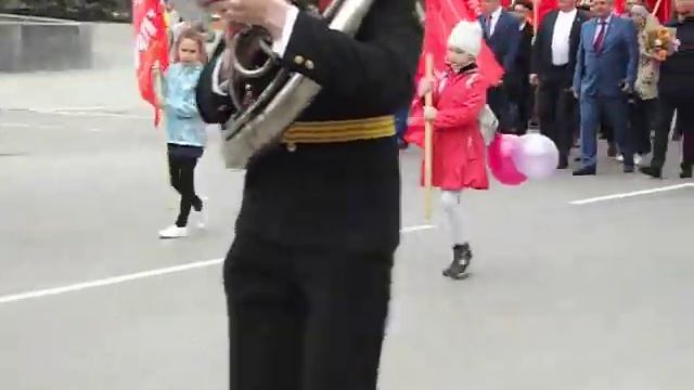 Таганрог, Россия. Демонстрация 1 мая 2019 года смотреть онлайн