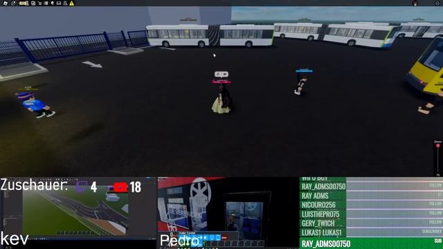 ÖPNV-Simulator#54 Tramlink & Map BugFixes (LIVE Stream) смотреть онлайн