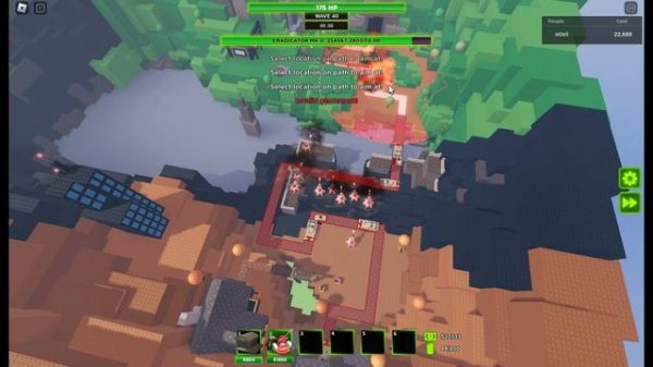 Solo Expert in Blox Out - 2 TOWERS ONLY #armored #factory #tdx #roblox #artillery #bloxout #expert