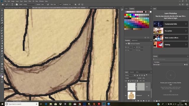 Basic Watercolor Tutorial: Photoshop CC смотреть онлайн