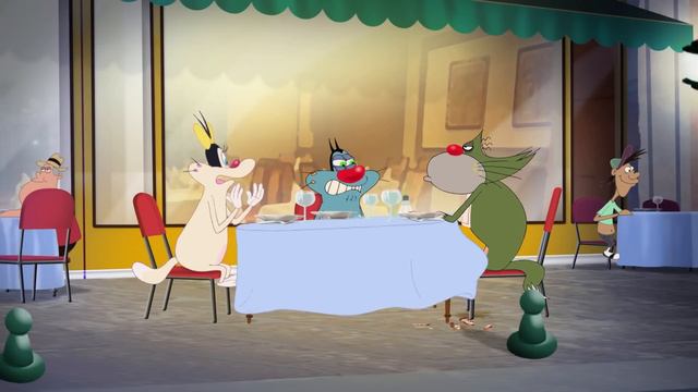 हिंदी Oggy and the Cockroaches 🐑 अजीब भेड़ Hindi Cartoons for Kids смотреть онлайн
