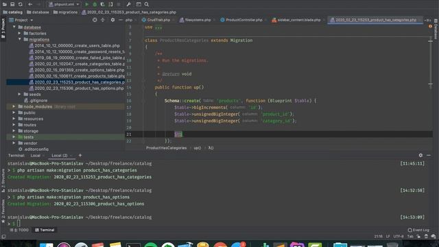 Laravel Backpack #7 ( Категории и опции) смотреть онлайн