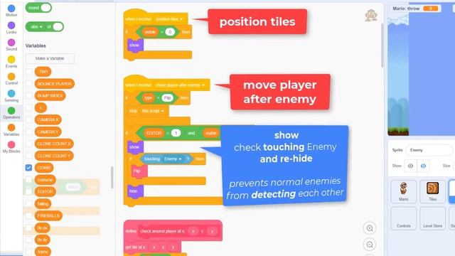 Coding Fire Mario (part 2) | SMB in Scratch E19.2 смотреть онлайн