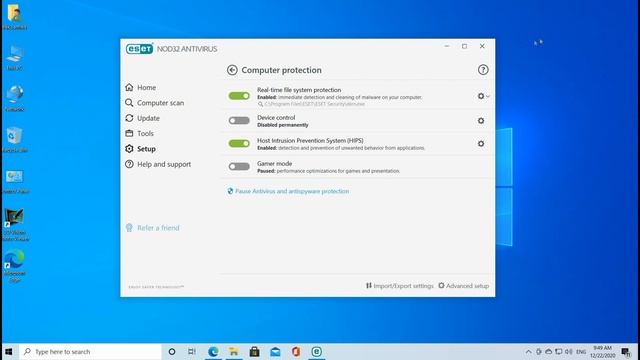 วิธีปิดโปรแกรมป้องกันไวรัส Eset Nod32 (ชั่วคราว) смотреть онлайн