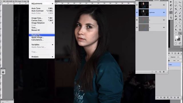 Быстрый объем лица Photoshop смотреть онлайн