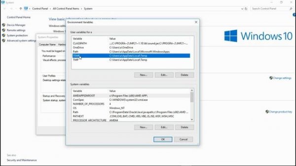 How to Fix - Cannot create temp folder/directory error in window 10