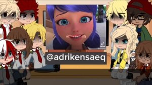 MHA And MLB React To Izuku And Marinette || MLBxFNaFxMHA || Gacha sisters
