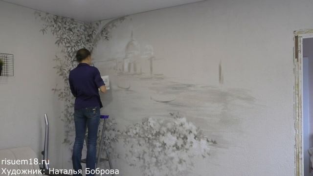 Барельеф Роспись на стене новые уроки на канале Искусство в Интерьере | Художник Наталья Боброва смотреть онлайн