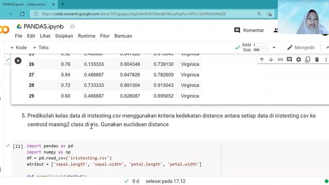 MODUL 3 || DATASET PREPARATION MENGGUNAKAN PANDAS || PRAKTIKUM DATAMINING (A) смотреть онлайн