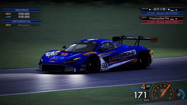 神力科莎-Assetto Corsa-Mugello-McLaren 720S GT3 EVO 2019-Best Lap Time-1:59.254 смотреть онлайн