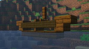 Майнкрафт | Как Построить Лодку (Небольшую) | Туториал