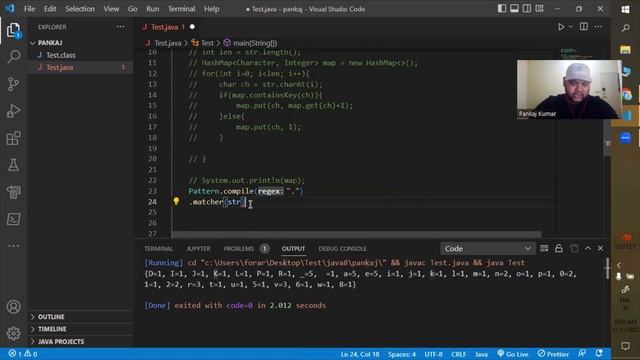 Java Interview Question || Wissen || Count Each Character in String ||Java8 Stream, Java Map,forEac смотреть онлайн
