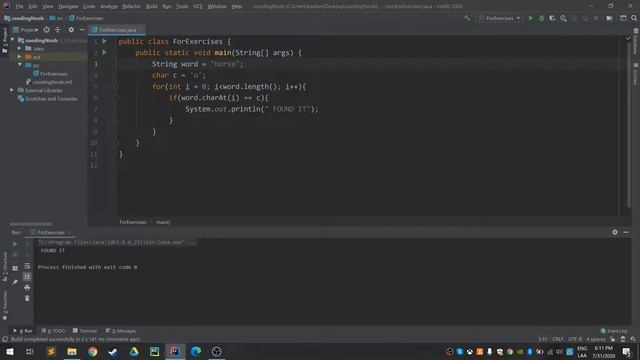 Java for Beginners #06 --- For Loop Excercises (length method, charAt and nested for) смотреть онлайн