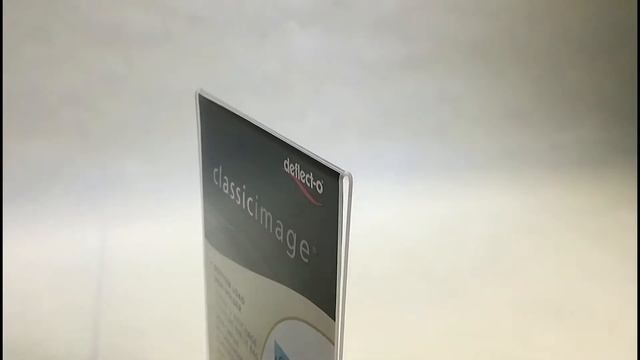 DEFLECTO 47901 Настольный Т-образный холдер А5 вертикальный смотреть онлайн