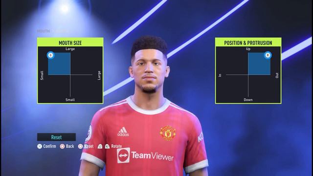 FIFA 22 Jadon Sancho Pro Clubs Creation