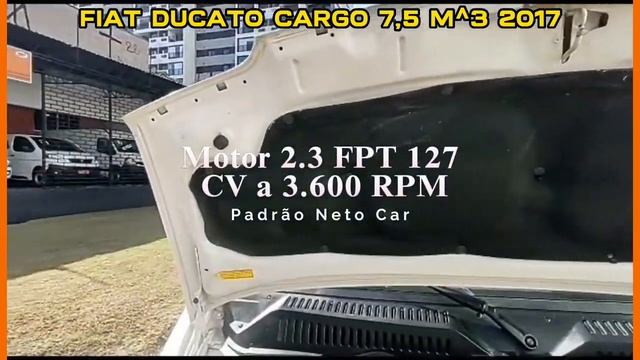 FIAT DUCATO CARGO 7,5 M^3 2017 ÚNICO DONO @netocarveiculosutilitarios8086 смотреть онлайн