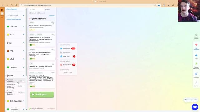 NEW Research Rabbit Public Collections And Categories