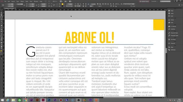 Katalog Tasarımı Nasıl Yapılır ve Adobe InDesign Programı смотреть онлайн