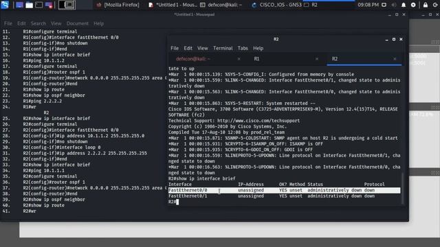 GNS3+KALI LINUX 2020.3 x64 PARTE2 смотреть онлайн