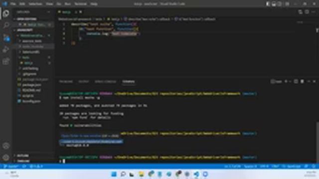 Mocha run tests from Command Line Interface - CLI смотреть онлайн