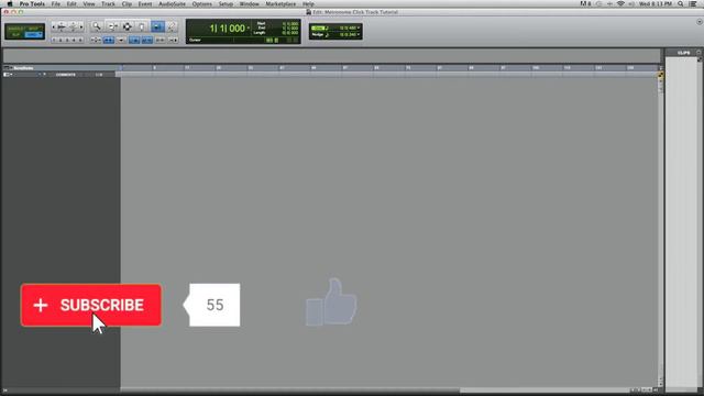 Pro Tools Basics 02 : Metronome / Click Track Tutorial смотреть онлайн