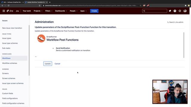 ScriptRunner for Jira Cloud - Post function to send custom notification смотреть онлайн