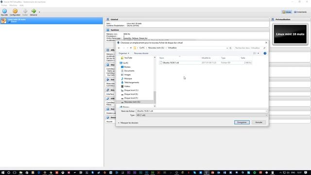 VIRTUALBOX créé une machine virtuel sous Windows 10 смотреть онлайн