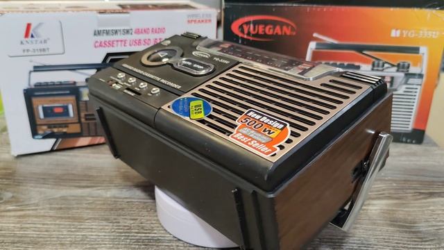 #Магнитола кассетный магнитофон радиоприемник mp3 плеер #Yuegan YG-335U смотреть онлайн
