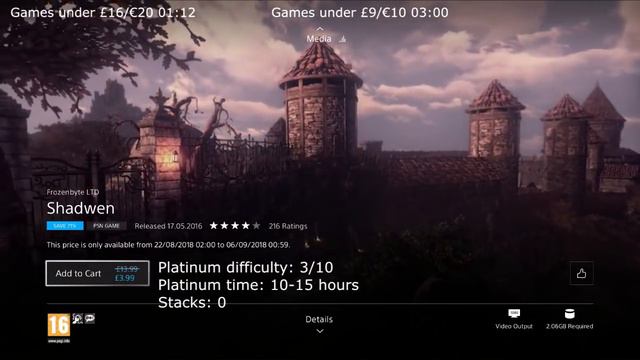 PS4 [EU] PS PLUS Discounts Sale | Games Under €10/£9 | ends Sptember 2018 06.09.18 смотреть онлайн