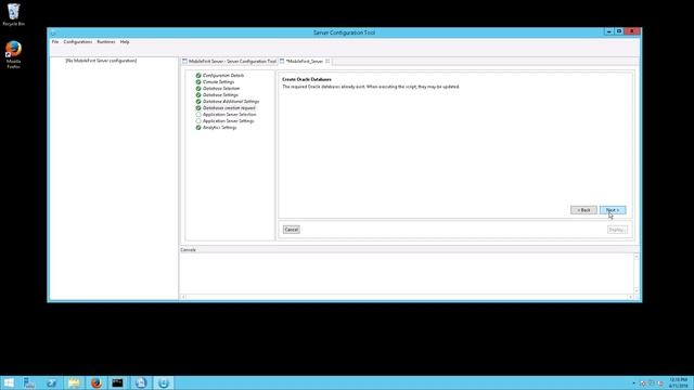 10. Installing the MobileFirst Server and Application Center (Oracle 12c) - Part 2 смотреть онлайн