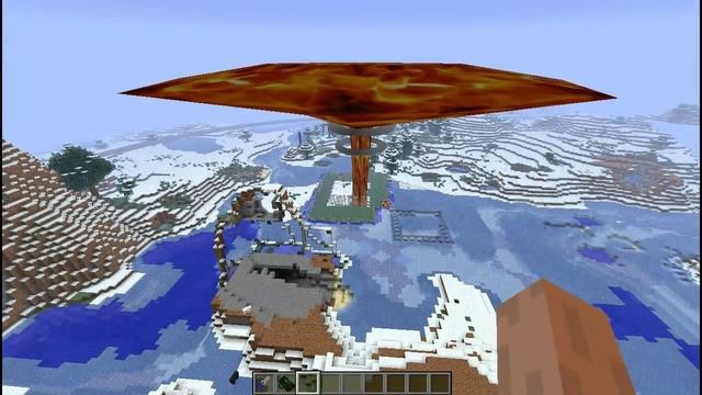 MINECRAFT ЯДЕРНАЯ БОМБА | ТРОЛЛИНГ ДРУГА | МОД ДЛЯ МАЙНКРАФТ | ЯДЕРНЫЙ ВЗРЫВ В МАЙНКРАФТЕ смотреть онлайн