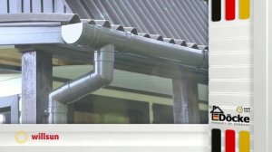 Монтаж водосточной системы Docke