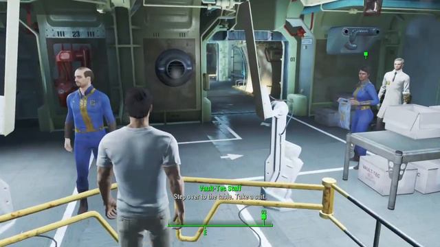 Fallout 4 : New Game - Getting Pip Boy - Cutscenes смотреть онлайн
