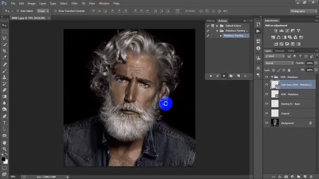 Oil Painting Effect In Adobe Photoshop CC 2021 смотреть онлайн