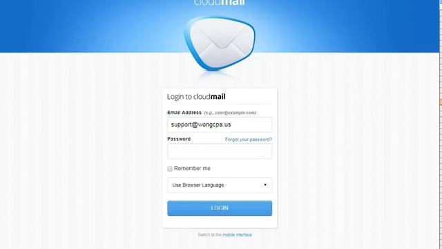 Access CloudMail via a Browser смотреть онлайн