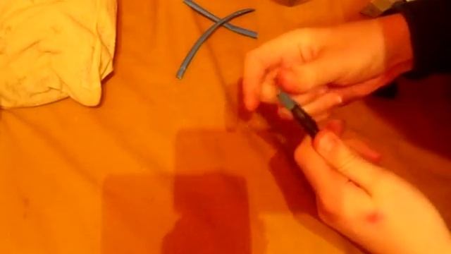 Как сделать ручку из стержня от ручки смотреть онлайн