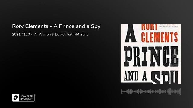 Rory Clements - A Prince And A Spy
