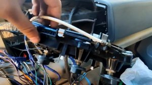 Установка (замена) блока управления печкой ,(регулятор отопителя) Volkswagen Lt 35,Mercedes Sprinte