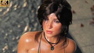 Pretty Lara Croft - Rise Of The Tomb Raider Gameplay Part 16 - 4K 60FPS HDR
