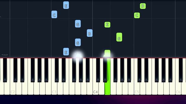 Lil Peep XXXTENTACION - "Falling Down" Piano Tutorial смотреть онлайн