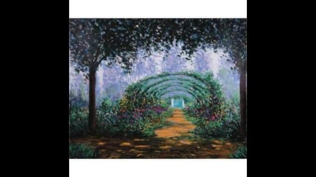 Passepied - Claude Debussy Impressionist music and art смотреть онлайн