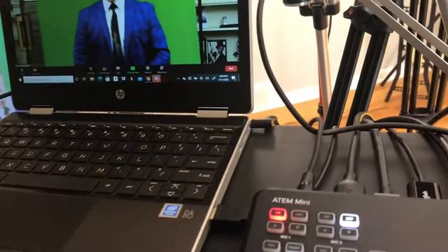 Zoom Studio Gear Set up. Black Magic ATEM Switcher and Behringer xenyx 802 mixer смотреть онлайн