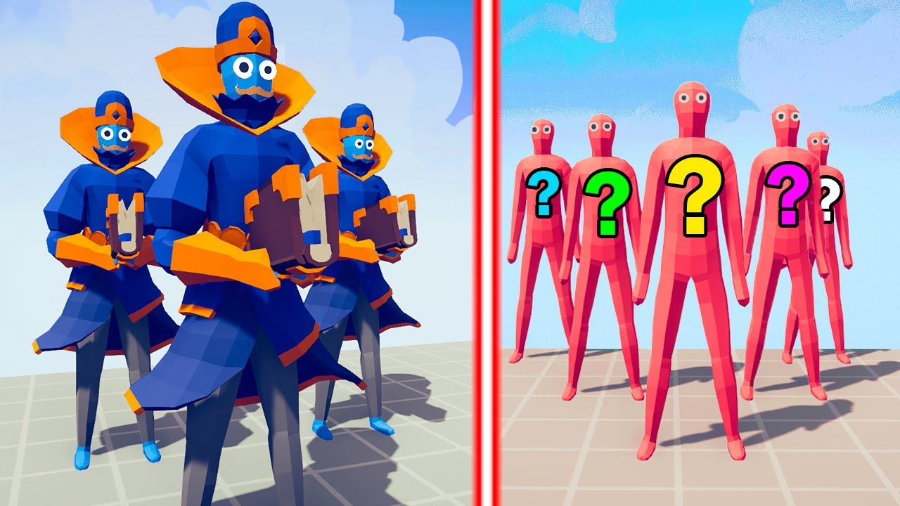 DIVINE ARBITER TEAM vs RANDOM TEAM | TABS - Totally Accurate Battle Simulator смотреть онлайн
