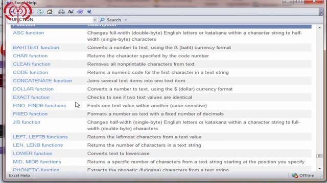 Excel functions all in one Basic excel function tutorial in bangla by Bangla Tech HotSpot смотреть онлайн