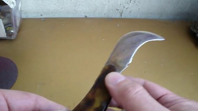 Чистка садового ножа СССР, Харьковский завод "Металлист" смотреть онлайн